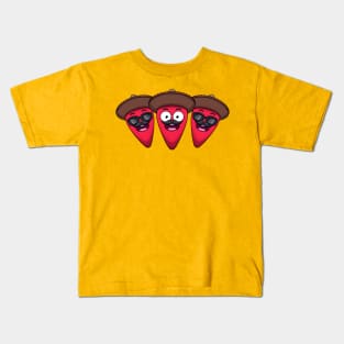 Happy And Cool Mexican Peppers Kids T-Shirt